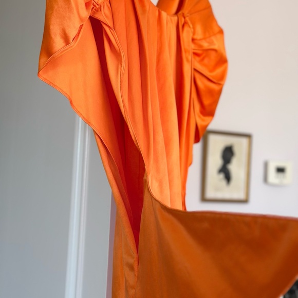 Marni orange maxi dress cut out size 38 - Picture 4 of 8